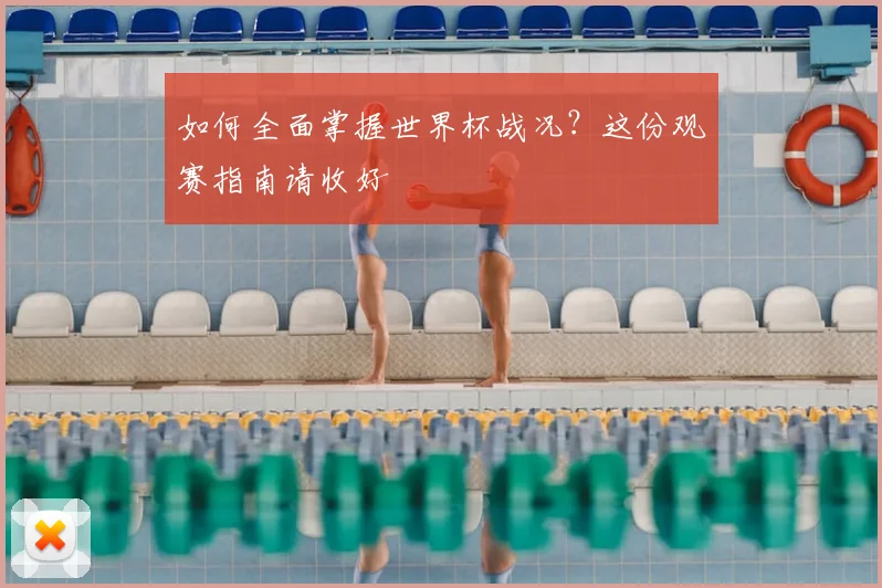 如何全面掌握世界杯战况？这份观赛指南请收好